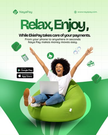NayaPay — Relax, Enjoy ad creative